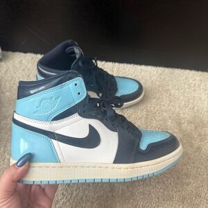 Nike Air Jordan 1 Retro OG High in Blue Chill Size: 7.5